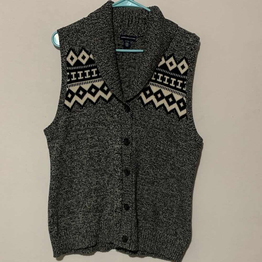 American Living Button Down Women’s Knit Sweater Best